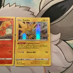 Articuno 024/078, Moltres 012/078, Zapdos 029/078 Rare Holo Pokemon Go (662) - Image 4