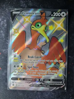 Pokemon TCG Karte Cramorant V Shiny || Schwert & Schild Promo - SWSH084 | NM ENG - Image 1