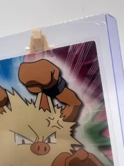 Primeape #57 Topps TV Animation Edition Blue Logo Non Holo Pokemon Card - LP - Image 3