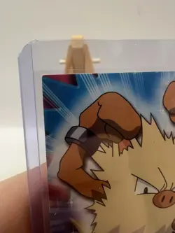 Primeape #57 Topps TV Animation Edition Blue Logo Non Holo Pokemon Card - LP - Image 4