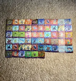 Pokemon 3D Lenticular Cards Lot - Artbox Advanced Action Flipz (55 Total) - Image 1
