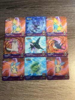 Pokemon 3D Lenticular Cards Lot - Artbox Advanced Action Flipz (55 Total) - Image 2