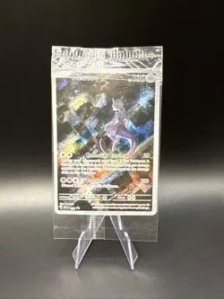 MEWTWO SVP 052 Scarlet Violet 151 Promo Illustration Rare Pokemon Card SEALED - Image 1