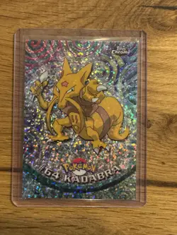 KADABRA #64 2000 TOPPS CHROME SPARKLE POKEMON T.V. ENGLISH - Image 1