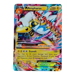 M Ampharos EX Ultra Rare XY - Ancient Origins 28/98 Pokemon - Image 1