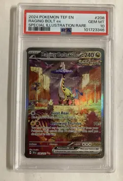 Raging Bolt ex 208/162 Temporal Forces Special Illustration Rare PSA 10 GEM MINT - Image 1