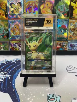 Leafeon GX 139/156 - 2018 Sun & Moon Ultra Prism - Pokemon TCG - ✨ACE 10 ✨ - Image 1