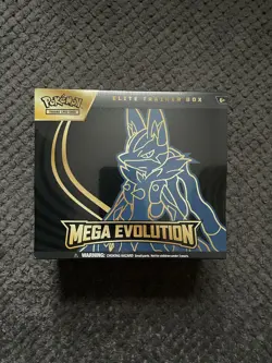 Pokemon TCG Mega Evolutions Lucario Elite Trainer Box ETB ✅ Fast Shipping ✅ - Image 1