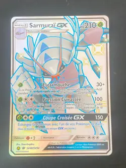 CARTE POKEMON SARMURAI GX SV48/SV94 FR ULTRA RARE SL DESTINEES OCCULTES - NEUF - Image 1