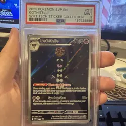 2025 POKEMON SVP EN-SV BLACK STAR PROMO #211 GOTHITELLE PSA 9 - Image 1