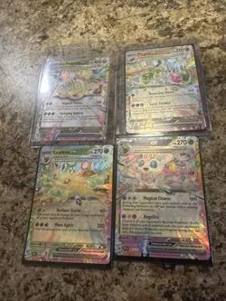 Prismatic Evolutions Ex Lot Eevee Flareon Jolteon Glaceon Sylveon Pokemon - Image 1
