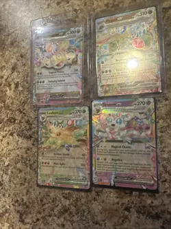 Prismatic Evolutions Ex Lot Eevee Flareon Jolteon Glaceon Sylveon Pokemon - Image 3