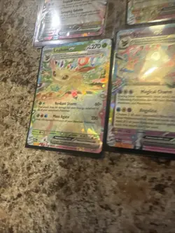 Prismatic Evolutions Ex Lot Eevee Flareon Jolteon Glaceon Sylveon Pokemon - Image 5