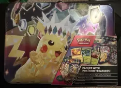 Pokemon Surging Sparks 2024 Fall Collectors Chest Sealed Tin Lunchbox - Image 1