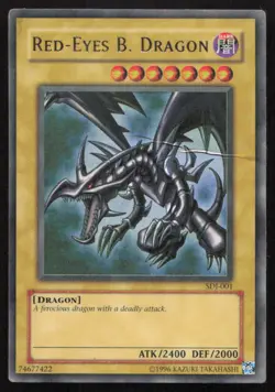 Yu-Gi-Oh TCG Starter Deck: Joey #SDJ-001 Red-Eyes B. Dragon Ultra Rare - Image 1