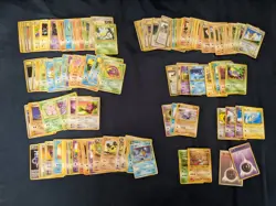 Pokemon Japanese Bulk Card Lot Old Back Vintage - Image 1