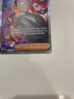 Pokemon TCG Destined Rivals Team Rockets Giovanni Card Sir Eng 238/182 - Image 3