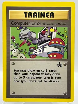 Computer Error WotC Black Star Promo 16 Non Holo Vintage Pokemon TCG Card - Image 1