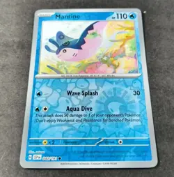 Pokemon Surging Sparks Mantine Reverse Holo Common Card 040/191 NM - Image 1