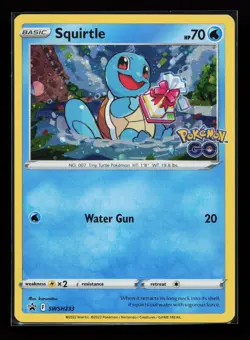 Squirtle SWSH233 Promo SWSH: Sword & Shield Cosmos Holo Pokemon Card - Image 1