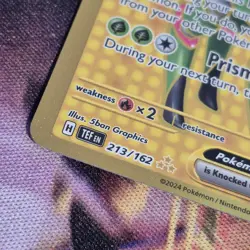 Pokemon Card Iron Leaves ex 213/162 SV Temporal Forces Hyper Rare - Image 2