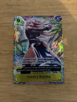 [NM] Jewelry Bonney ONE PIECE Card ENGLISH - OP13-108 SR Carrying on His Will - Image 1