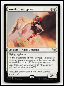 Wojek Investigator (b) #36 Murders at Karlov Manor Magic The Gathering Card - Image 1