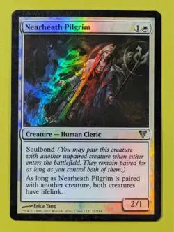 FOIL Nearheath Pilgrim x1 Avacyn Restored 1x Magic the Gathering MTG - Image 1