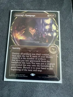 Anzrag’s Rampage Showcase Foil! - Image 1