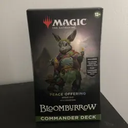 Bloomburrow Commander Deck - Peace Offering MTG Brand New Sealed - Image 1