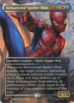 Sensational Spider-Man (Borderless) R Marvel's Spider-Man: Eternal-Legal 25 NM N - Image 1