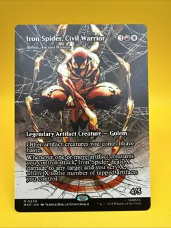 x1 Iron Spider, Civil Warrior | Marvel’s Spider-Man | Borderless | NM - Image 1
