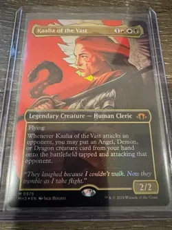Magic The Gathering Modern Horizons 3 Borderless Foil Kaalia of the Vast #0375 - Image 2