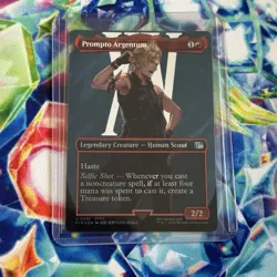 Prompto Argentum Borderless Surge Foil, MTG Single, FIN 0532 Uncommon NM - Image 3
