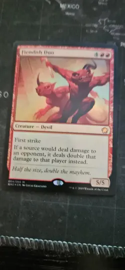 MtG Fiendish Duo Foil Game Night - Image 1