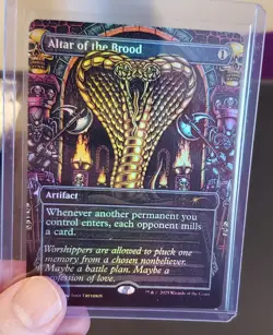 x1x Altar Of The Brood Foil An Encyclopedia Of Magic Secret Lair - Image 1