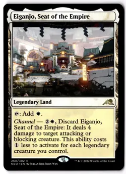 Eiganjo, Seat of the Empire R Kamigawa: Neon Dynasty 268 NM - Image 1