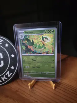 Servine (Master Ball Pattern) 002/086 Common SV: Black Bolt Pokemon TCG NM - Image 2