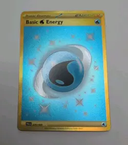 Basic Water Energy 279/193 Sv02: Paldea Evolved Holo Pokemon Card - Image 1