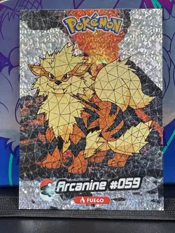 Arcanine #59 - Cracked Ice Holo - Crystal Collection 2024 - Pokemon Card - Image 1