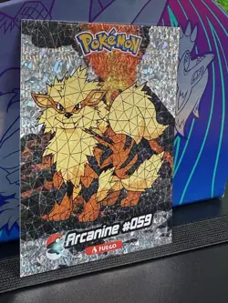 Arcanine #59 - Cracked Ice Holo - Crystal Collection 2024 - Pokemon Card - Image 2