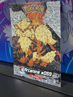 Arcanine #59 - Cracked Ice Holo - Crystal Collection 2024 - Pokemon Card - Image 3