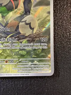 Unfezant 150/086 Illustration Rare Pokemon TCG New Mint Condition - Image 4