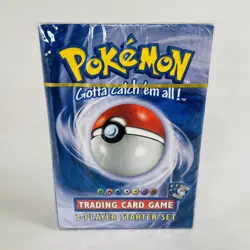 1999 Pokemon 2-Player Starter Set Gold Strip (Shadowless) WOTC Factory Sealed 742818060578 - Image 1