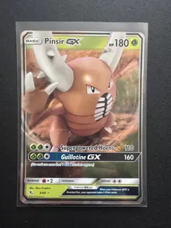 Pokemon TCG - S&M - Hidden Fates - Pinsir GX - 6/68 - Ultra Rare - Image 1