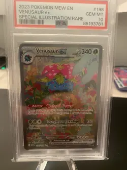 Venusaur EX 198/165 SIR Pokemon Scarlet & Violet 151 PSA 10 🔥 - Image 1