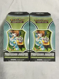 ✅Pokemon TCG 2x Professor Juniper Premium Tournament Collection Box SEALED New - Image 1