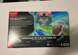 New Pokemon TCG Venusaur ex and Blastoise ex Premium Collection Box (SEALED) - Image 4