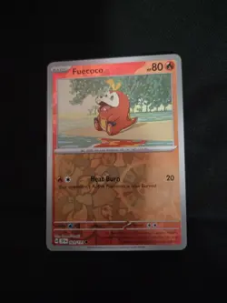 Fuecoco 029/191 Horizons Reverse Holo Pokemon Horizons Surging Sparks Promo - Image 1