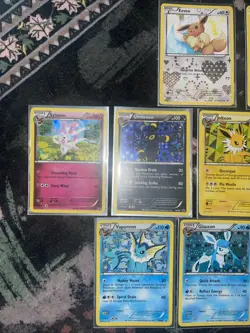 Pokemon TCG Full Eeveelution Set Black & White Promos BW87 - BW94 Holo + Sylveon - Image 2